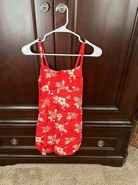 wild fable Red Floral Sundress